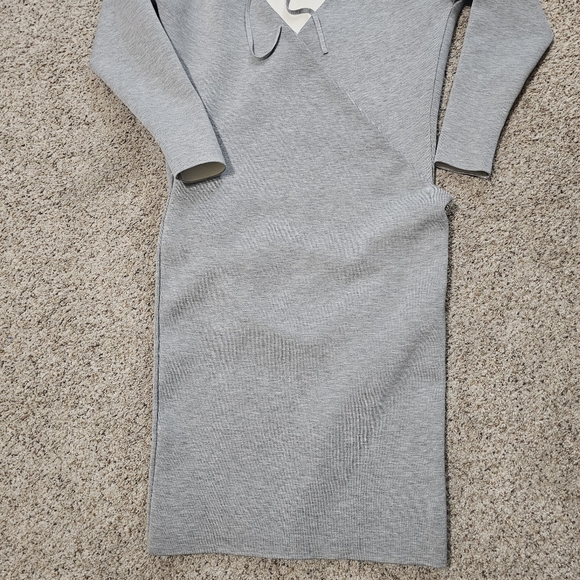 Gucci Wool-Blend Gray Stretch Dress Size S NWT - Picture 16 of 16